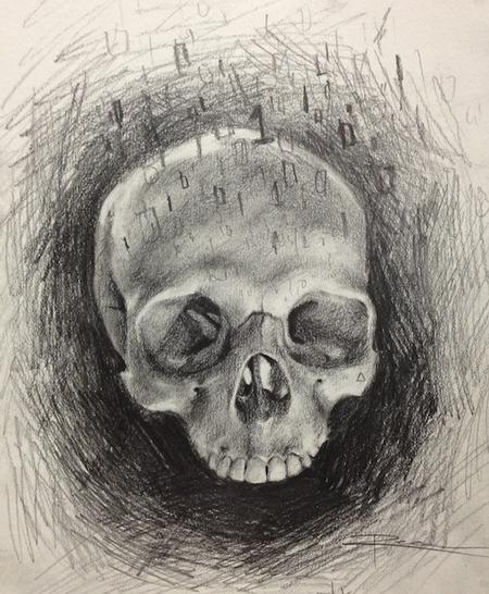 Art Galleries - Skull Study - 75961