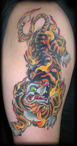 Looking for unique Elmo Tattoos?  Tigerrrrr!