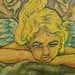 tattoo galleries/ - Cherub on Clouds Tattoo