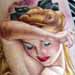 Tattoos - Flowery Pinup Girl - 6199