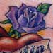 Tattoos - Heart and Flower - 7096