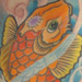 tattoo galleries/ - Koi in waves tattoo