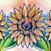 Tattoos - Sunflower Back - 7093