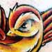 Tattoos - Red and Yellow Bird - 6196