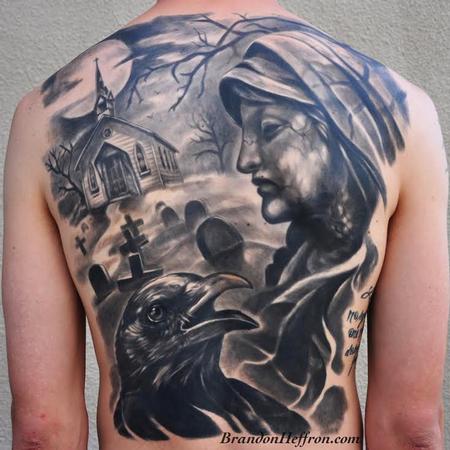 Cross - Cemetery Backpiece