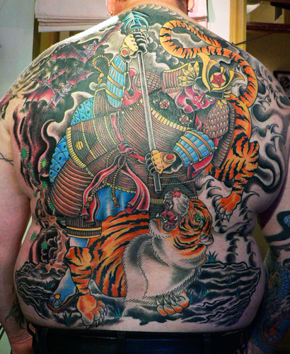 Tiger Tattoo Asian