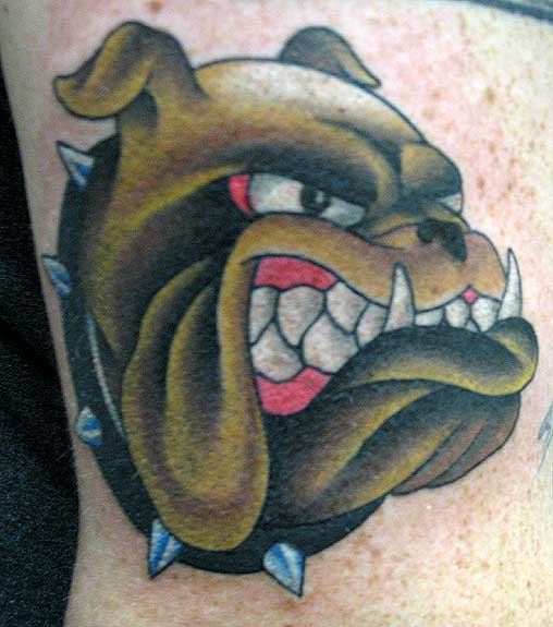 bulldog tattoo. ulldog tattoo. Oddities Tattoos. Bulldog; Oddities Tattoos. Bulldog