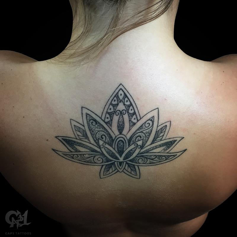 Lotus Flower Mandala by Capone : Tattoos