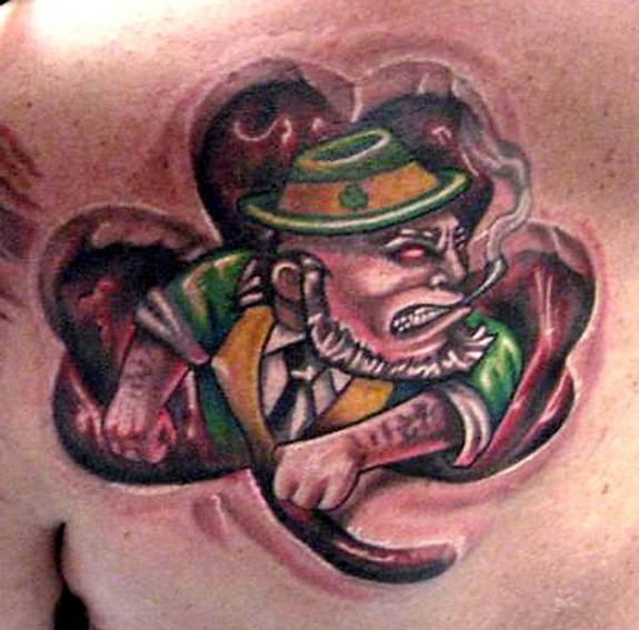 Source url:http://www.squidoo.com/Celtic-shamrock-tattoos: Size:109x118