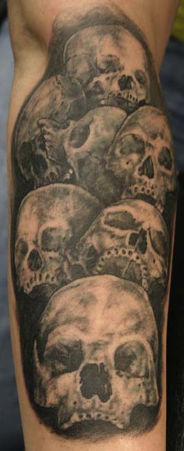 Looking for unique skulls tattoos Tattoos Pile of Skulls