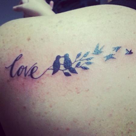 tattoos/ - Love Birds - 96160