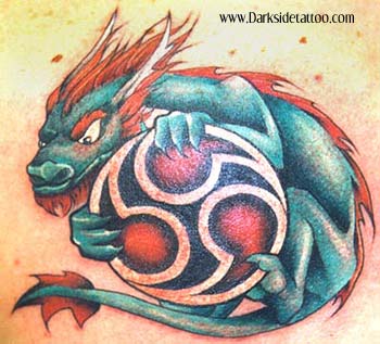 Eric Merrill - Dragon Tattoo