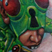 Tattoo Galleries/ - Introspective Humanoid Grasshopper