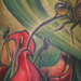 Tattoo Galleries/ - Butterfly and Flower (Detail)