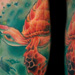 Tattoo Galleries/ - Aquatic Fantasy (turtle detail)