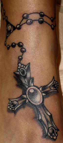 Tattoos Mania very simple tattoo around the ankle Ankle Tattoos