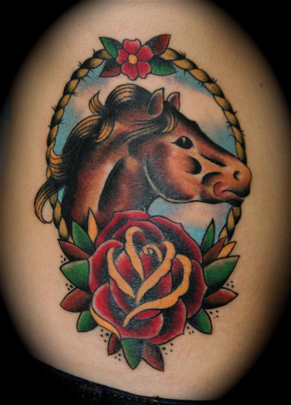 Looking For Unique Dave Kruseman Tattoos Horse Head