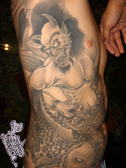japanese demon tattoo. Japanese Tattoos,