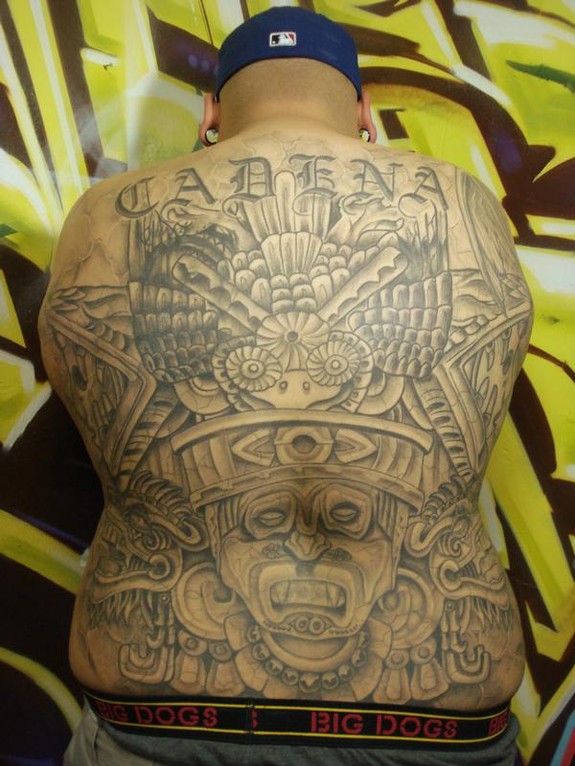 back tattoos religious