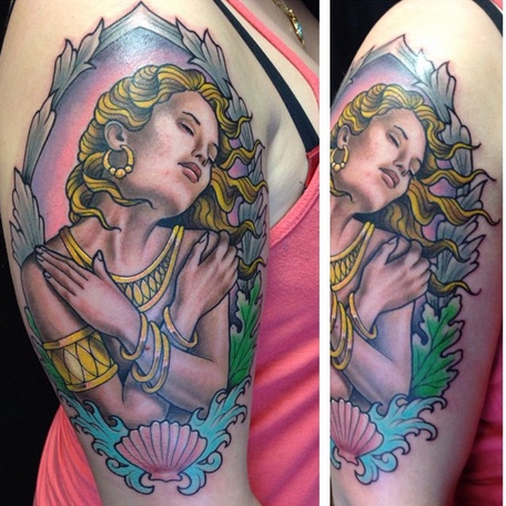 Aphrodite Tattoo by John Clark : Tattoos