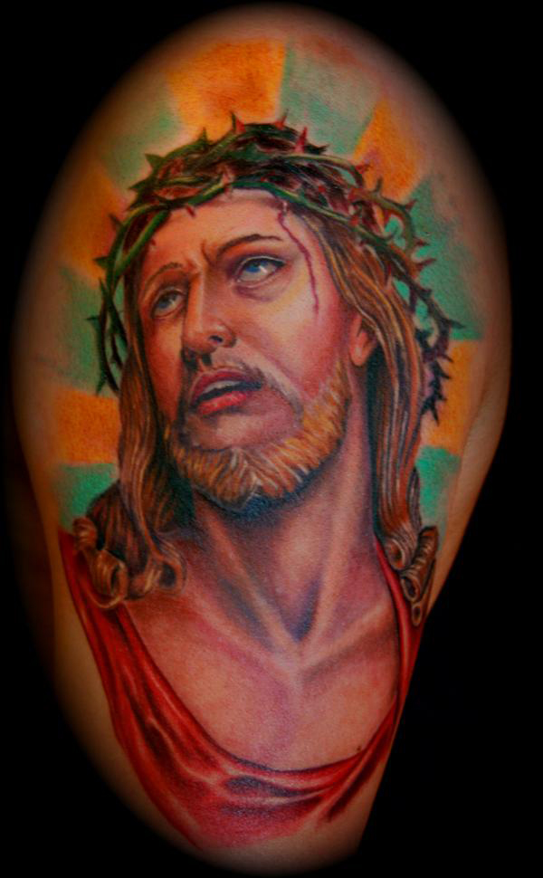 Tattoos Of Jesus. Religious Jesus Tattoos,