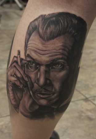 Vincent Price Tattoo