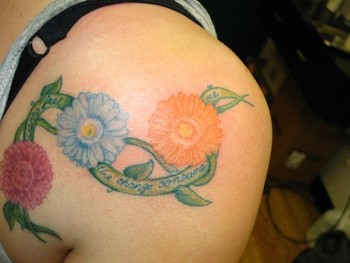 Gerbera+daisy+tattoo+ideas