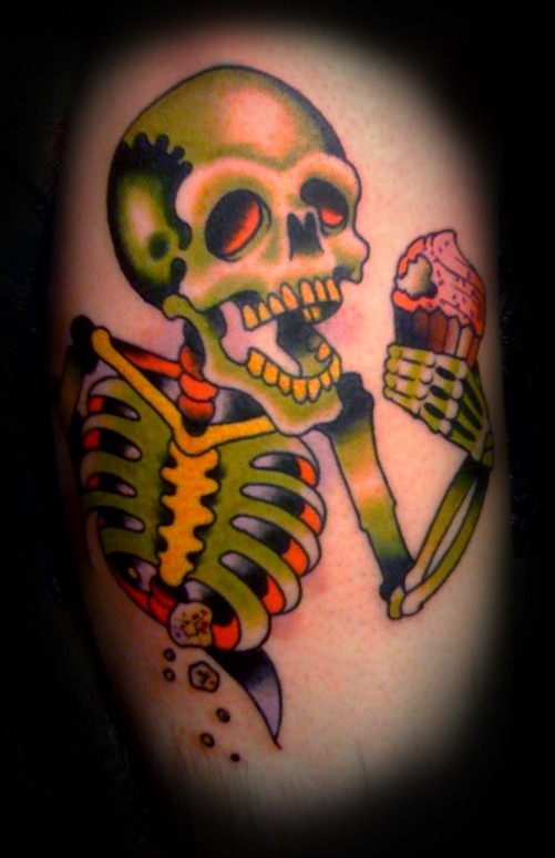 skeleton tattoos. pics skeleton tattoos