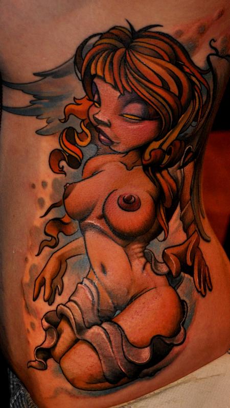 tattoos/ - angel pinup  - 55140