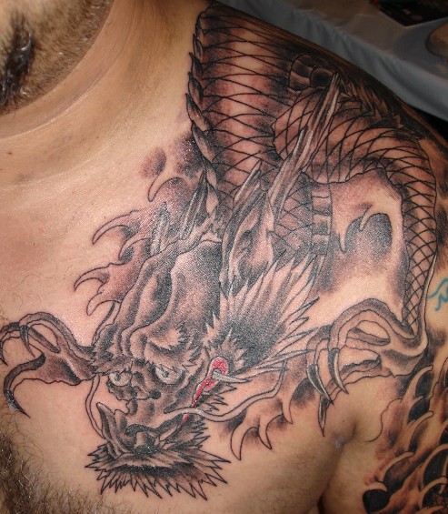 Looking for unique Tattoos dragon click to view large image