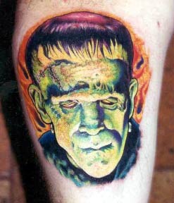 Looking for unique  Tattoos? Frankenstein