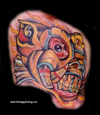 Looking for unique  Tattoos? Freaky Mask