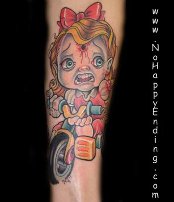 Looking for unique  Tattoos? Freaky Trike Ride