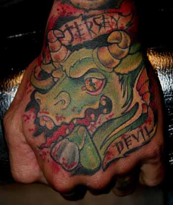 Looking for unique  Tattoos? jersey devil