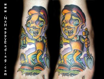 Looking for unique  Tattoos? Grave Digger