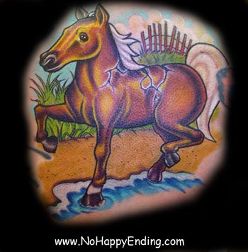 Looking for unique  Tattoos? Horse