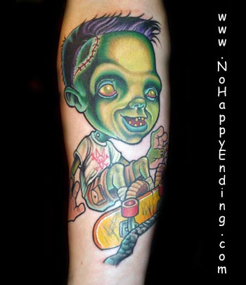 Looking for unique  Tattoos? Jr Frankenstein