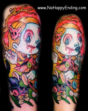 Looking for unique  Tattoos? Playing with Dolls