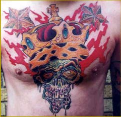 Looking for unique  Tattoos? Skull King