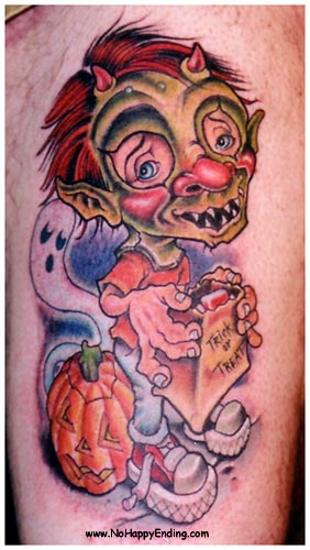 Looking for unique  Tattoos? Trick or Treat