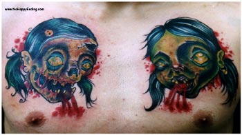 Looking for unique  Tattoos? Zombies