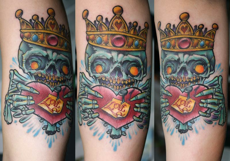 Turk Skull King Tattoo