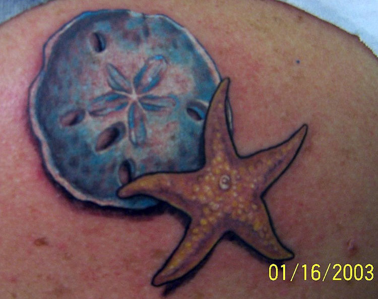 starfish tattoo. Nature Water Tattoos,