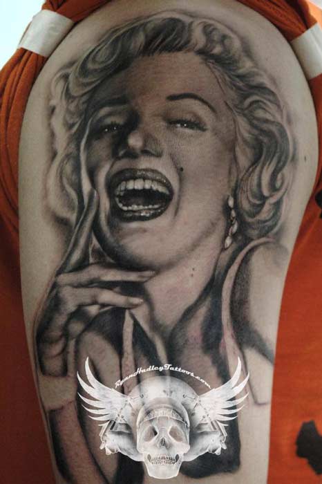 marilyn monroe tattoos. Ryan Hadley - Marilyn Monroe