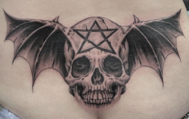 Identity Tattoo Tattoos Ben Rettke Tramp stamp skull