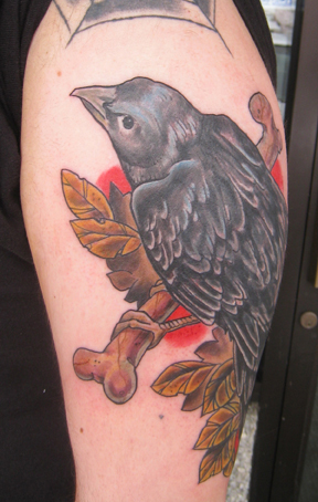 Looking for unique Shawn Hebrank Tattoos Crow cover up