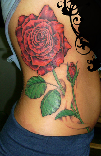 Looking for unique Shawn Hebrank Tattoos Ribs Rose