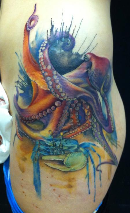 tattoos/ - Octopus and crab tattoo - 89186