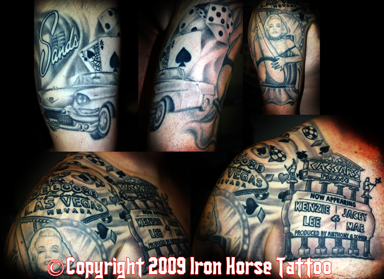 Comments Halfsleeve and chest plate including a lot of things about Vegas