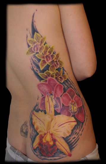 Keyword Galleries Color Tattoos Femine Tattoos Flower Tattoos